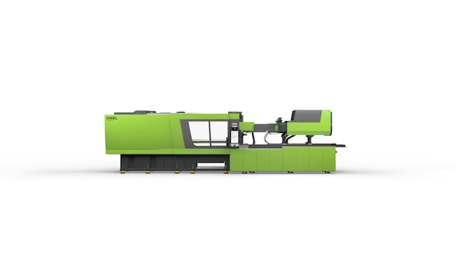 Engel's production cell at Drinktec in September featured an all-electric e-cap 380 injection molding machine with the new 2465 injection unit.