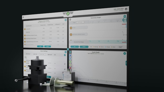 CoPilot Go uses cavity pressure monitoring to test and troubleshoot molds.