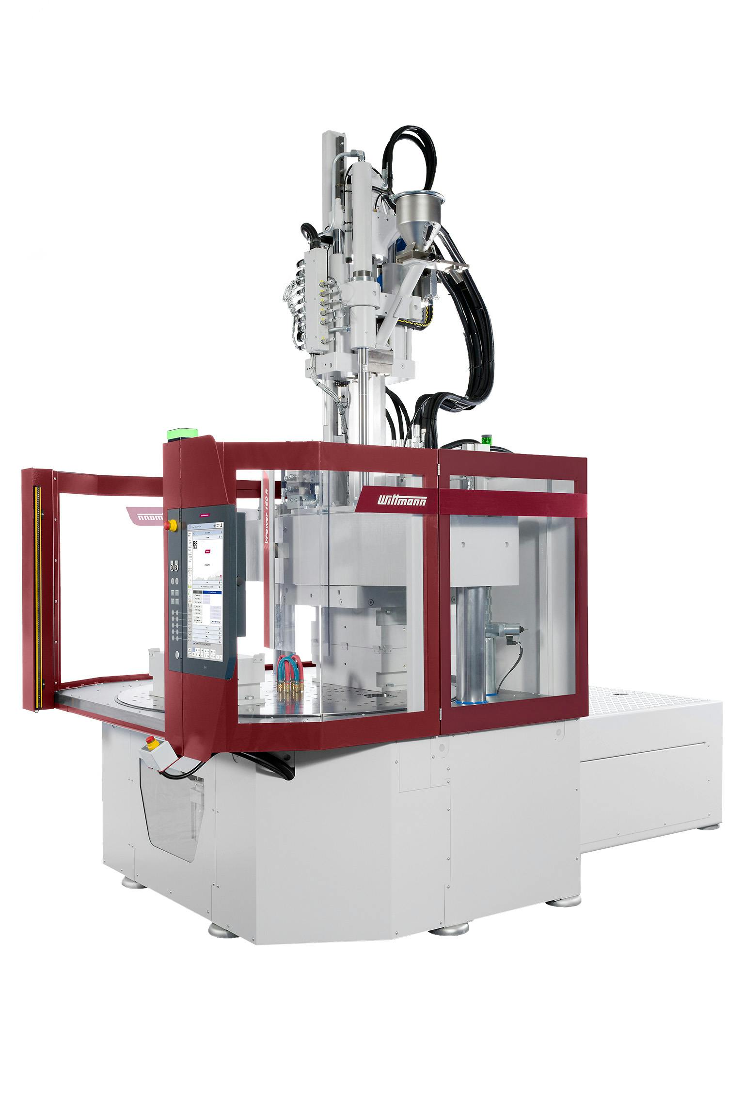 A VPower 160/525 R 160 will be at the center of one of the exhibits at Wittmann's booth at the K show.