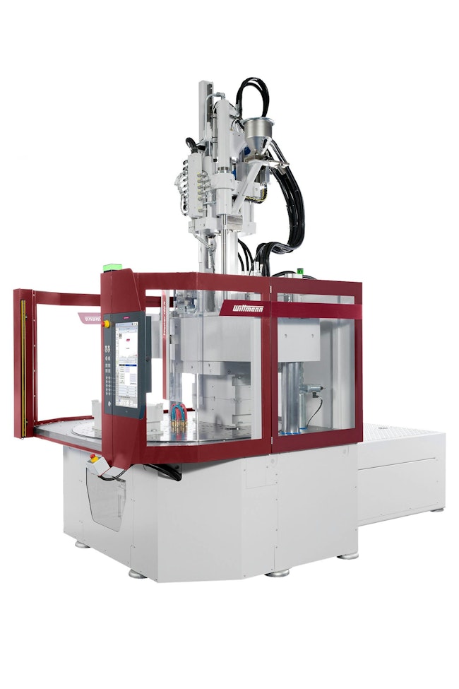A VPower 160/525 R 160 will be at the center of one of the exhibits at Wittmann's booth at the K show.