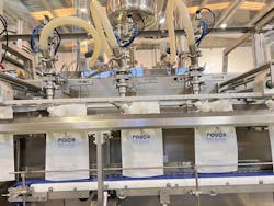 Effytec has developed a kit for its GP32 form-fill-seal machine so that it can produce a new, recyclable spouted pouch.. Effytec has developed a kit for its GP32 form-fill-seal machine so that it can produce a new, recyclable spouted pouch..