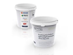 These PP yogurt containers weigh just 23 grams and will be the centerpiece of a Netstal manufacturing cell at the K show, where the injection molding machine maker will exhibit its lightweighting capabilties. These PP yogurt containers weigh just 23 grams and will be the centerpiece of a Netstal manufacturing cell at the K show, where the injection molding machine maker will exhibit its lightweighting capabilties.