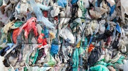 A bale of plastic film for recycling. Advanced recycling has the potential to process heavily contaminated or otherwise difficult materials, such as multilayer packaging. A bale of plastic film for recycling. Advanced recycling has the potential to process heavily contaminated or otherwise difficult materials, such as multilayer packaging.