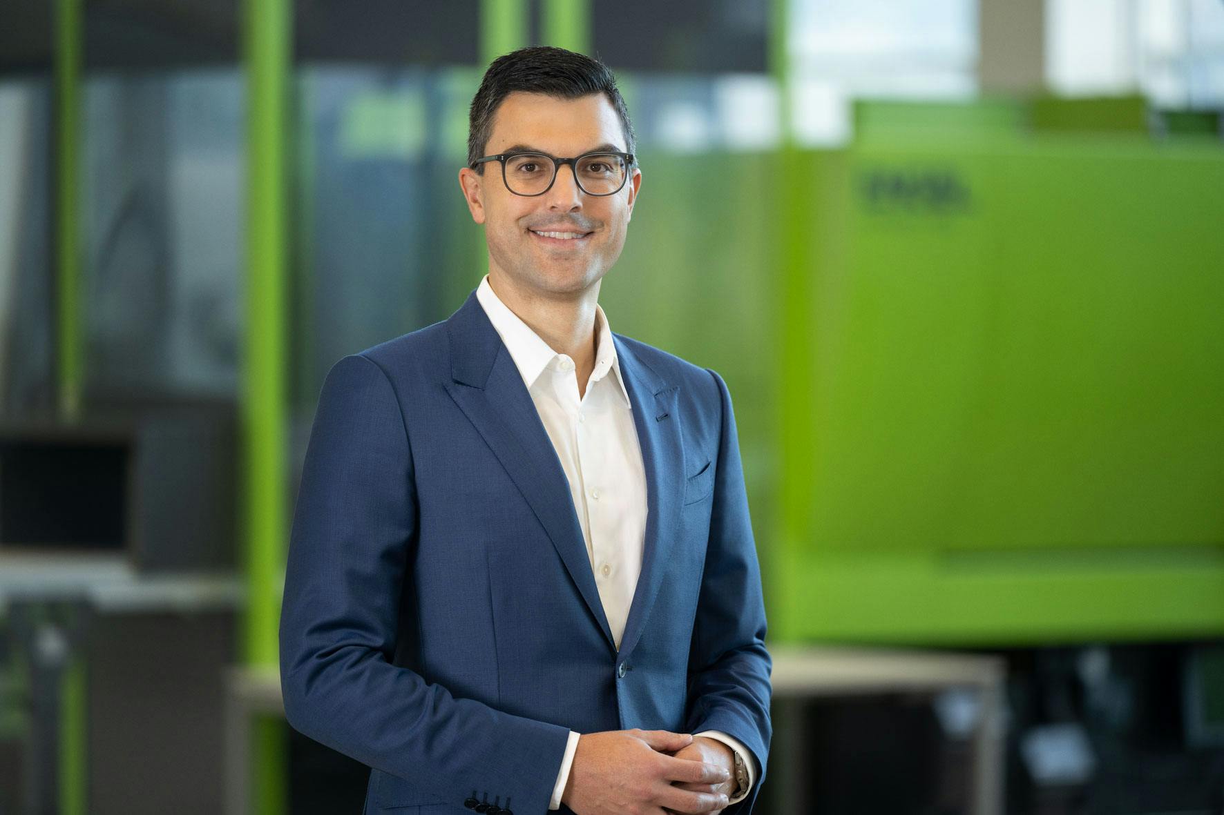 Stefan Engleder, CEO of Engel, announced the company's acquisition of Trexel and its MuCell foaming technology at K 2025.