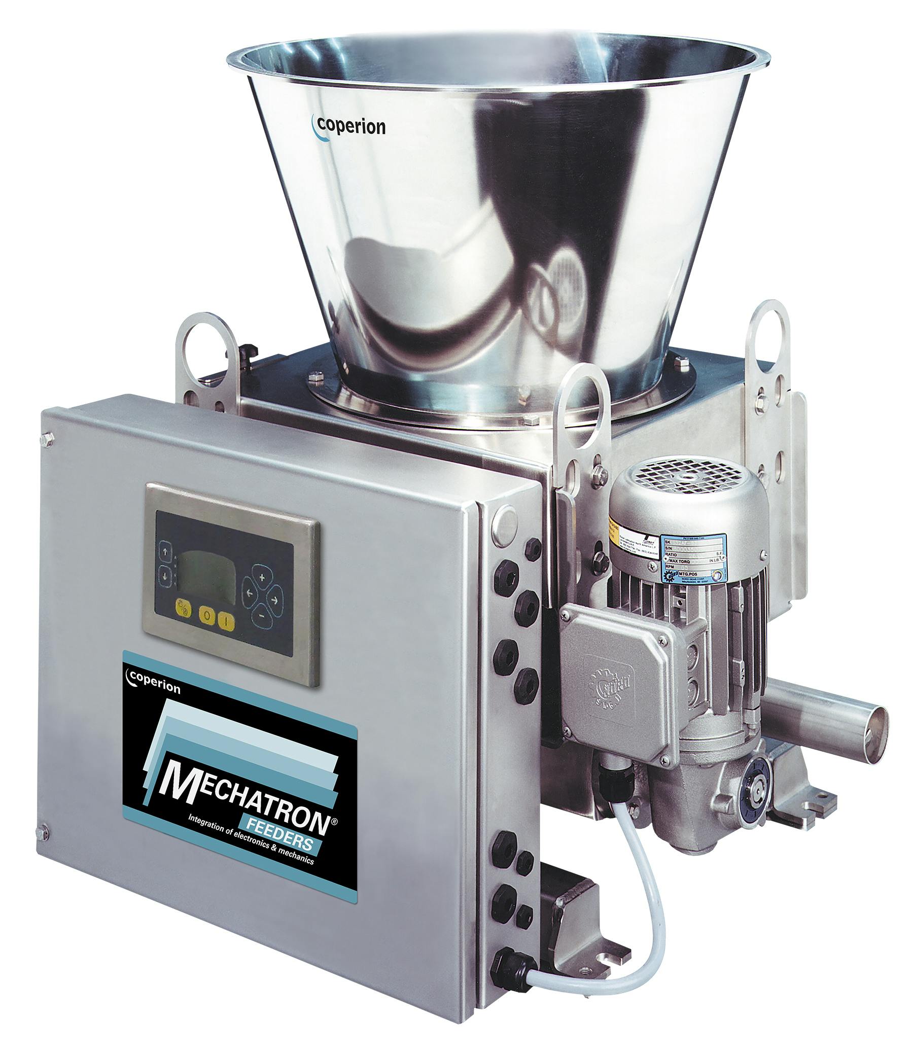 New SmartConnex controls are available for the Coperion MechaTron feeder line.