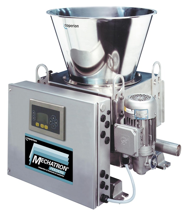 New SmartConnex controls are available for the Coperion MechaTron feeder line.