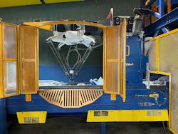 The SamarAI.Optima robot from Machinex uses AI to sort recyclables. The SamarAI.Optima robot from Machinex uses AI to sort recyclables.