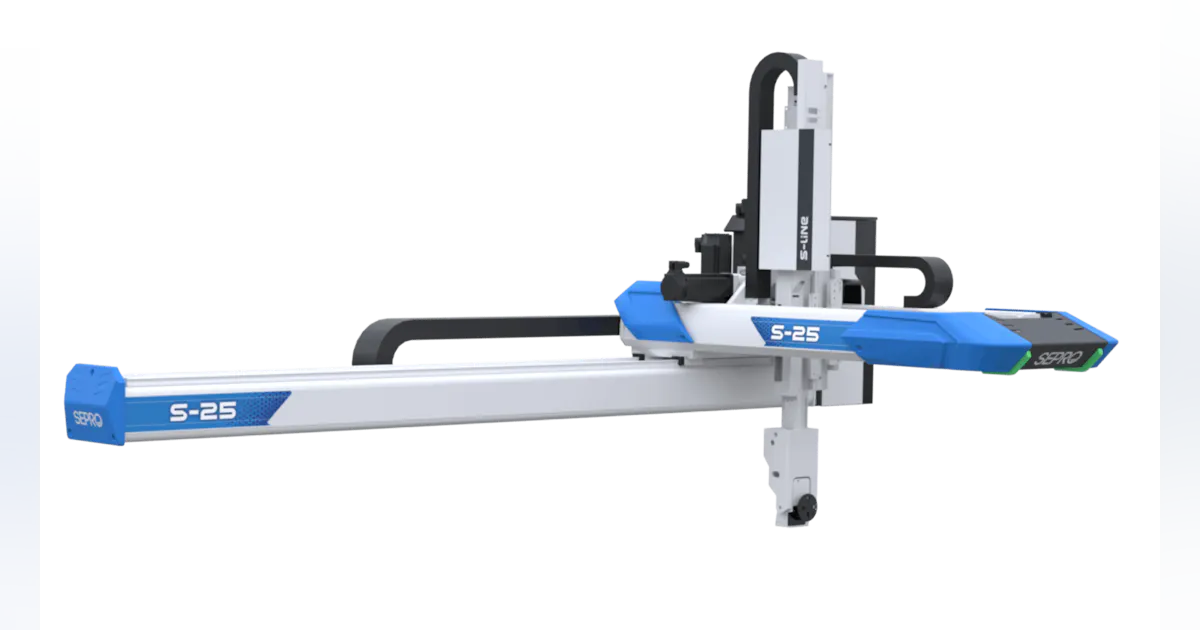 Sepro Plastic Machine Sepro S-Line robots boost power, speed | Plastics Machinery Manufacturing