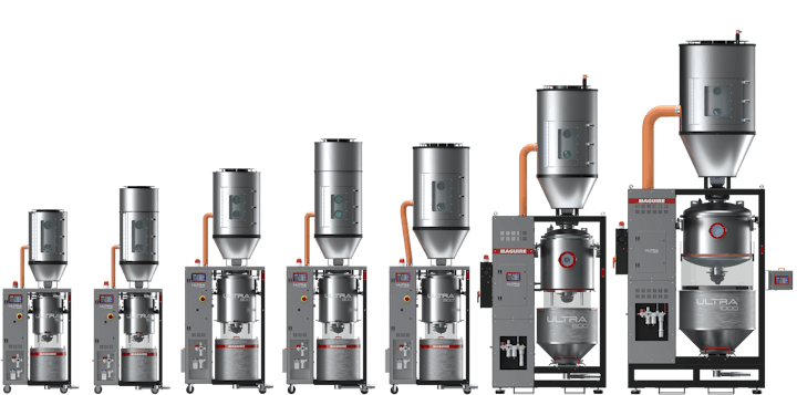 The fourth generation of Maguire's Ultra dryers are designed for energy efficiency and fast drying.