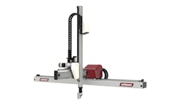 Wittmann has added the Primus 118 to its series of linear robots for pick-and-place applications. Wittmann has added the Primus 118 to its series of linear robots for pick-and-place applications.