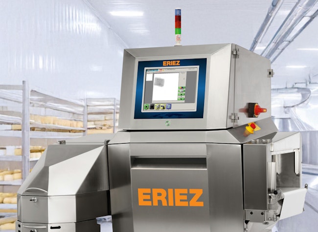The SenseGuard X-ray inspection system line from Eriez can detect contaminants in packaged goods, containers and bulk material for recycling.