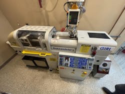 Southpointe Precision in Fort Myers, Fla., began as a tool-and-die shop 25 years ago. It expanded into plastics manufacturing with the 2011 purchase of this 1990s-era injection molding machine, which it still uses. Southpointe Precision in Fort Myers, Fla., began as a tool-and-die shop 25 years ago. It expanded into plastics manufacturing with the 2011 purchase of this 1990s-era injection molding machine, which it still uses.