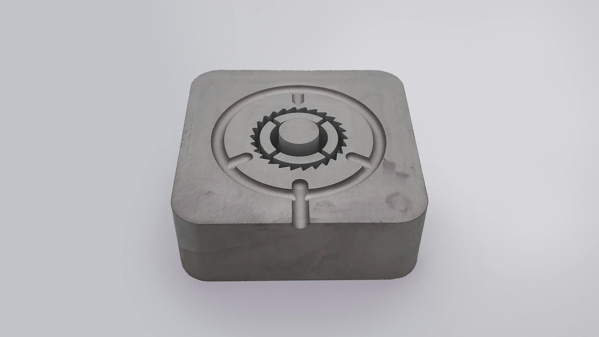 Mantle's technology combines additive manufacturing and CNC machining to create mold components.