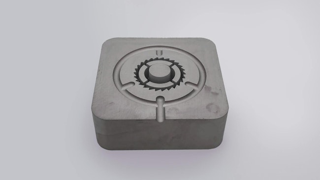 Mantle's technology combines additive manufacturing and CNC machining to create mold components.