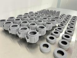 The Stratasys PowderEase T1 post-processing technology saves time, powder and costs. The Stratasys PowderEase T1 post-processing technology saves time, powder and costs.