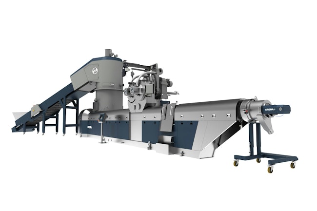 The Erema Intarema TVEplus extruder system for recycling