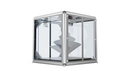 The Wasp Cubo HDP printer is environmentally friendly and can print difficult materials. The Wasp Cubo HDP printer is environmentally friendly and can print difficult materials.