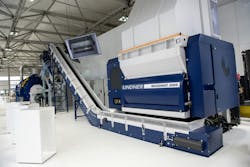 The Lindner Micromat Series IV shredder made its debut at K 2025. The Lindner Micromat Series IV shredder made its debut at K 2025.