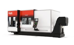 Mazak has integrated AI-powered technologies into the Integrex i-350S Neo and i-350ST Neo turning-milling-grinding machines. Mazak has integrated AI-powered technologies into the Integrex i-350S Neo and i-350ST Neo turning-milling-grinding machines.