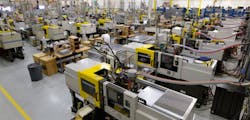 ABA-PGT regularly updates its stable of injection molding machines to take advantage of the latest features offered by Fanuc and Milacron presses. ABA-PGT regularly updates its stable of injection molding machines to take advantage of the latest features offered by Fanuc and Milacron presses.