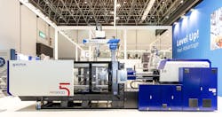 Haitian's servo-hydraulic Mars F Pro injection molding machine is optimized for thin-wall, high-cavity molding. Haitian's servo-hydraulic Mars F Pro injection molding machine is optimized for thin-wall, high-cavity molding.