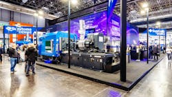 Sumitomo (SHI) Demag's stand at K 2025 Sumitomo (SHI) Demag's stand at K 2025