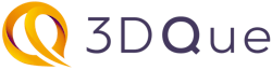 Logo for 3DQue Logo for 3DQue