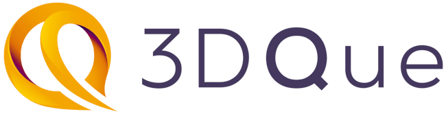 Logo for 3DQue