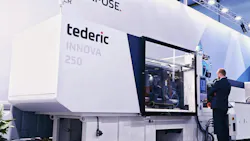 Tederic's hybrid injection molding machine combines speed, performance ...