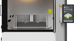 3D Systems' SLA 825 Dual printer is designed for 24/7 stereolithographic production.