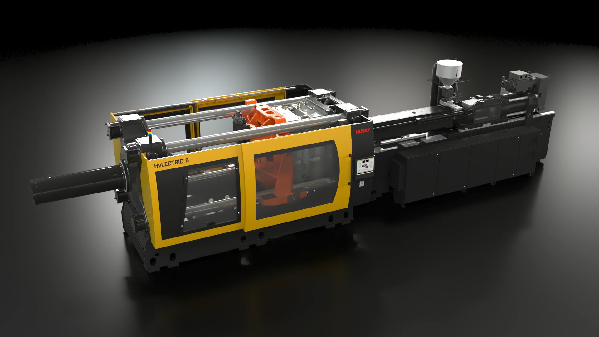 Husky's Hylectric6 injection molding platform features better performance and energy efficiency, as well as higher throughput.