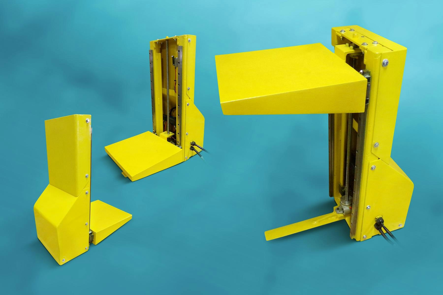 These lift tables from Air Technical Industries are precise enough for sensitive applications.