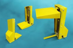 These lift tables from Air Technical Industries are precise enough for sensitive applications. These lift tables from Air Technical Industries are precise enough for sensitive applications.