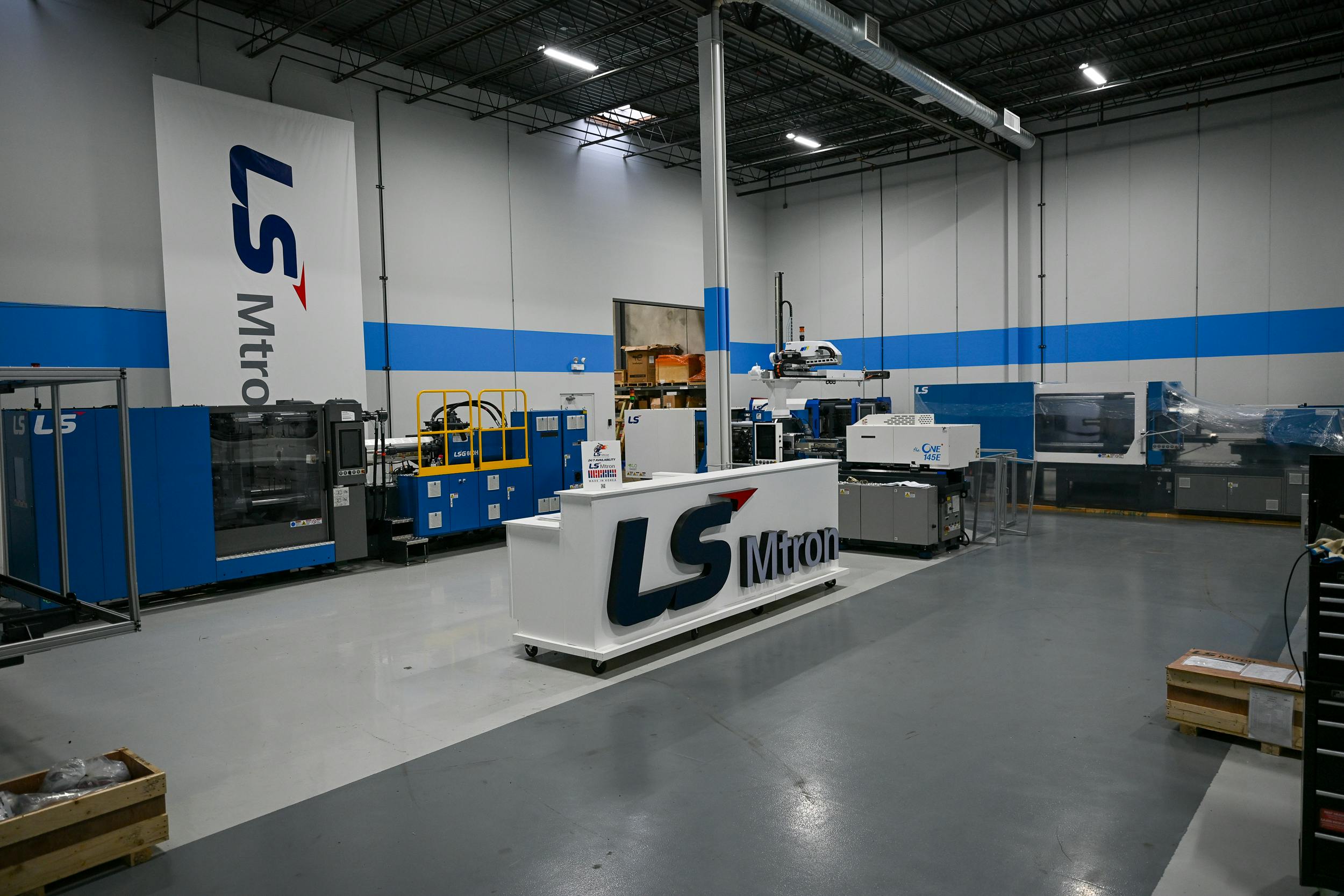 LS Mtron has redesigned the showroom at its Wood Dale, Ill., facility near Chicago.