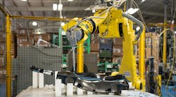 Mack Molding operates this bonding cell at a plant in South Carolina. Mack Molding operates this bonding cell at a plant in South Carolina.