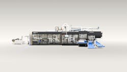 At the K show, Kiefel introduced its Speedformer KTR 6.2 Speed, which can produce up to 86,000 cups per hour. At the K show, Kiefel introduced its Speedformer KTR 6.2 Speed, which can produce up to 86,000 cups per hour.