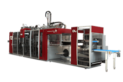 WM's FX780 IM2 thermoformer has an integrated AI vision system and a redesigned D-Lifter for improved product handling. WM's FX780 IM2 thermoformer has an integrated AI vision system and a redesigned D-Lifter for improved product handling.
