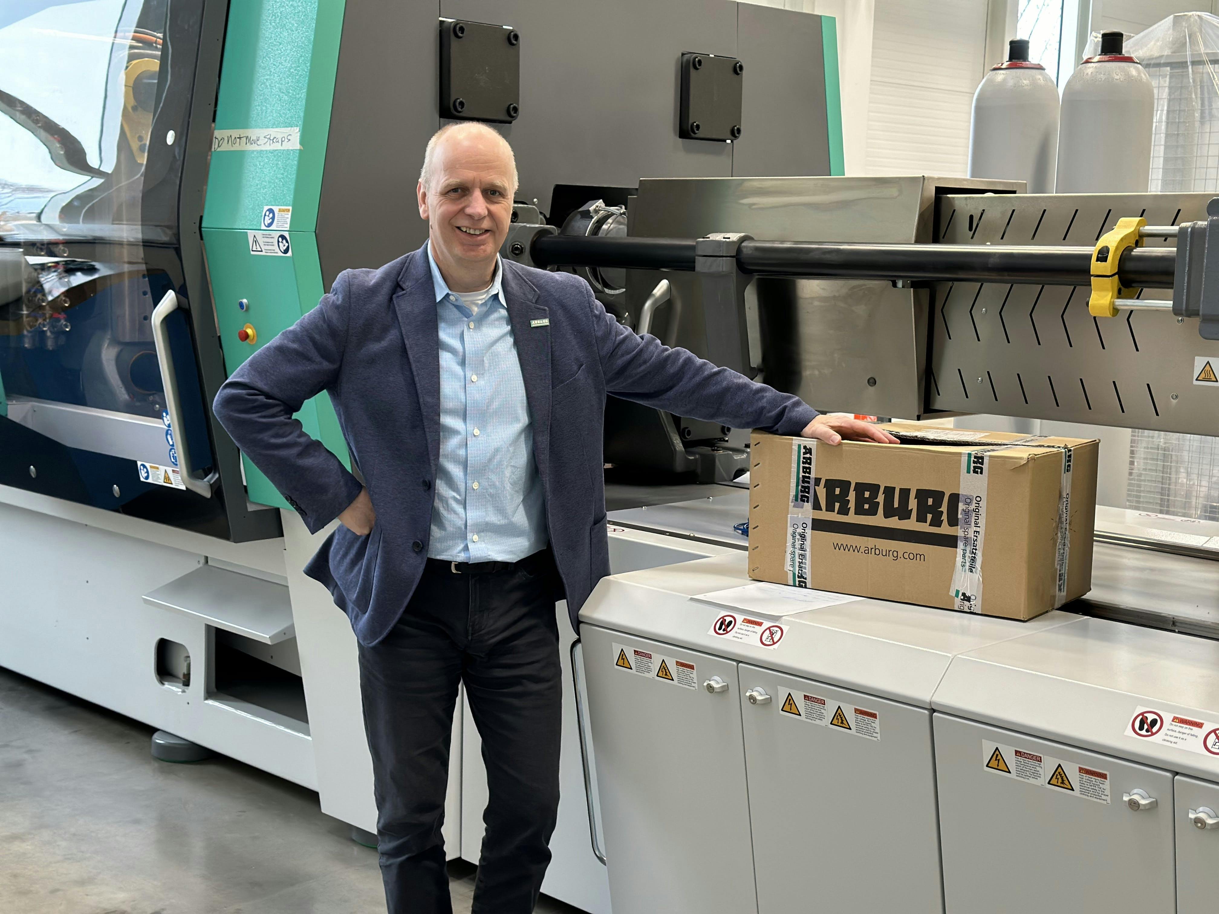 Martin Baumann is president and CEO of Arburg Inc.