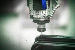 Machining a thermoformed part. Machining a thermoformed part.