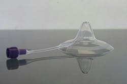 The Neotech Bridge helps premature babies breastfeed. The Neotech Bridge helps premature babies breastfeed.