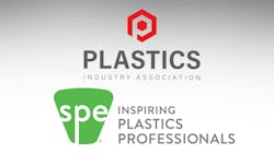 Combined logos for Plastics Industry Association and SPE Combined logos for Plastics Industry Association and SPE