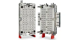 Zahoransky's Z.Sonic Turn mold uses an integrated rotary unit to make part removal cycle-neutral.