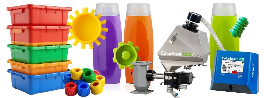 Ampacet's ColorSave 1000X allows rapid purging of colorants.