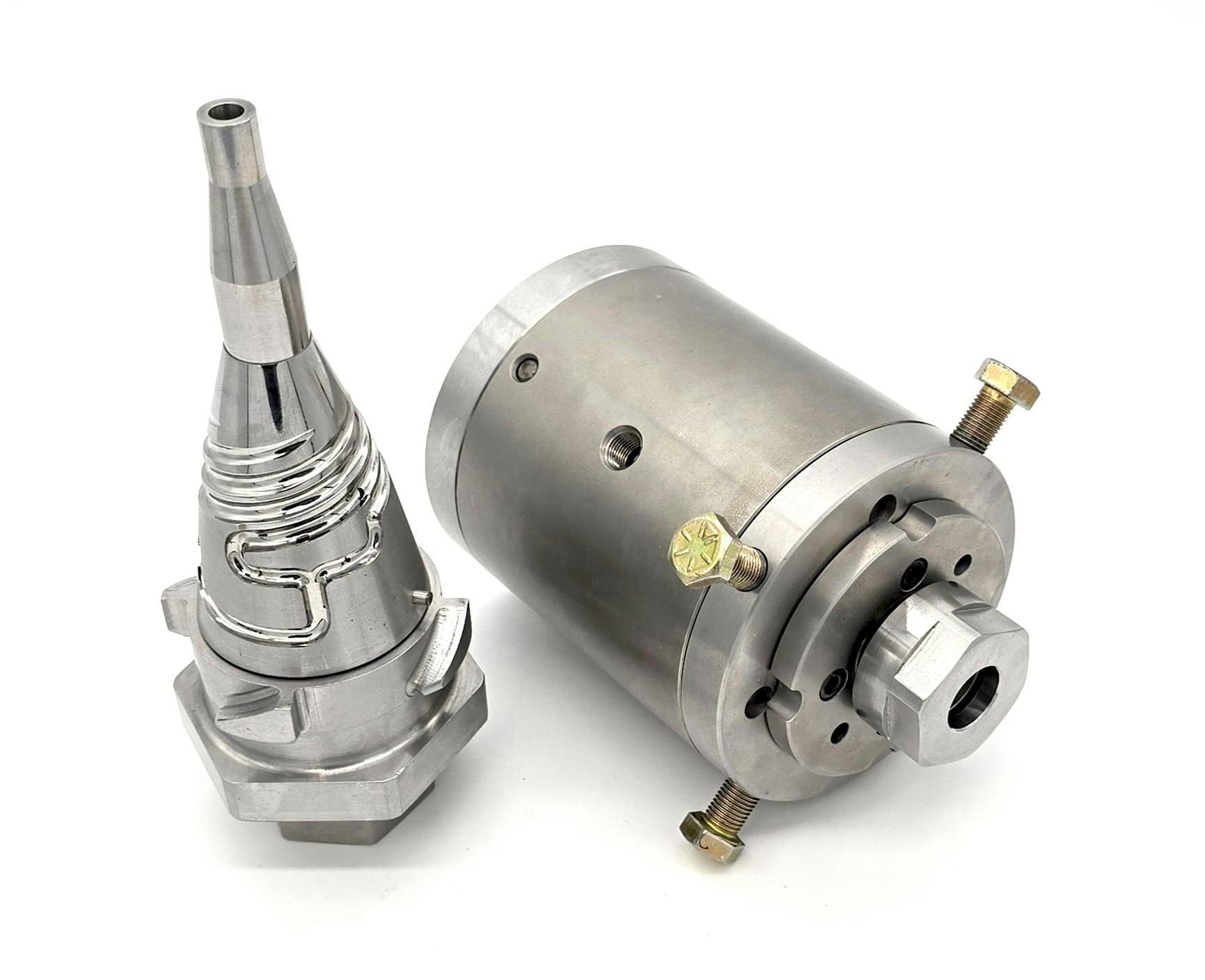 Guill's Unicam makes extrusion tooling changeovers and cleaning faster and easier.