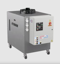 Mokon's portable chillers now employ environmentally friendly refrigerant. Mokon's portable chillers now employ environmentally friendly refrigerant.