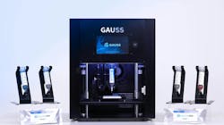 The Gauss MT90 utilizes MetalPrinting's paste-based metal extrusion technology. The Gauss MT90 utilizes MetalPrinting's paste-based metal extrusion technology.