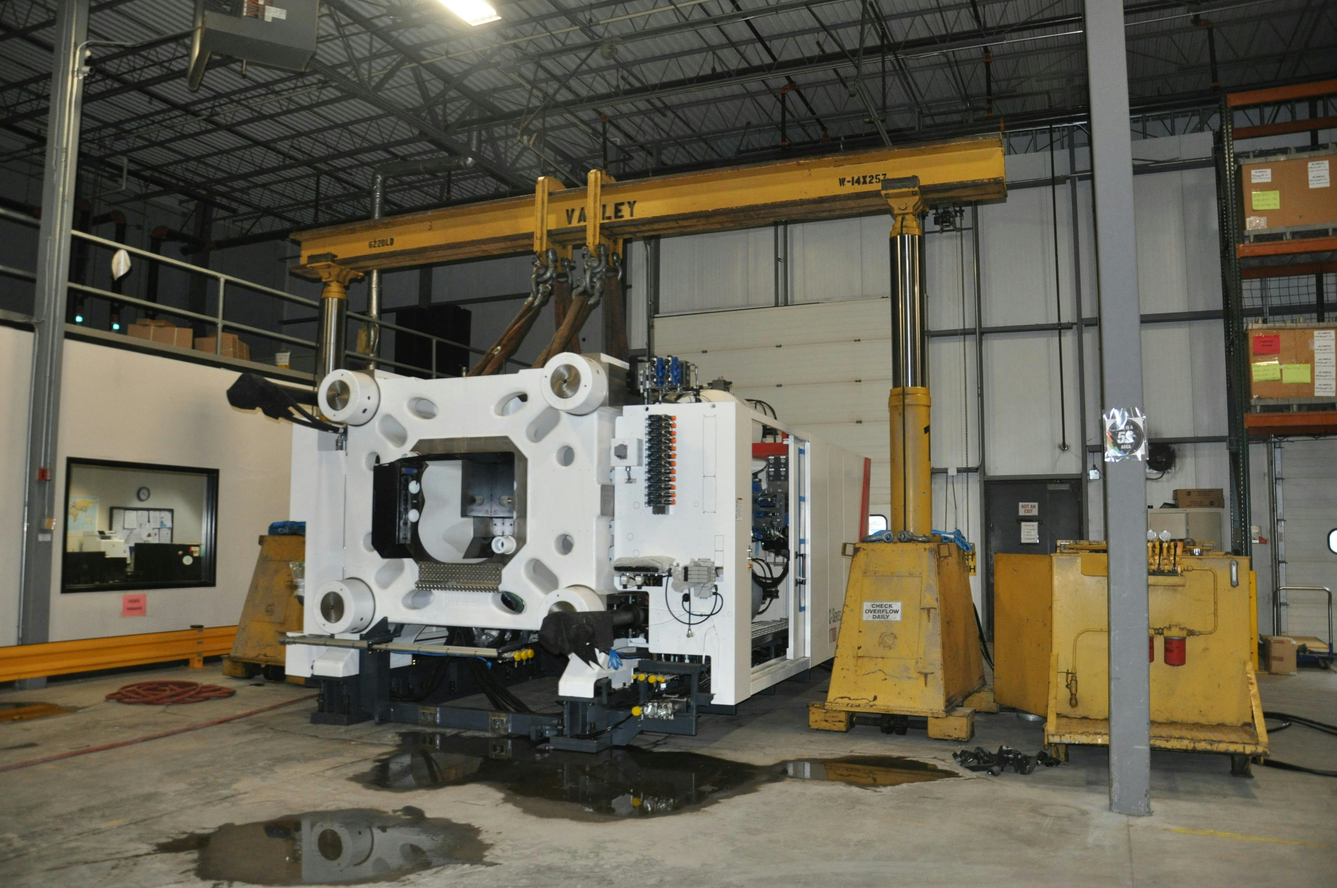 Mack Molding has invested in new presses to support a growing business.