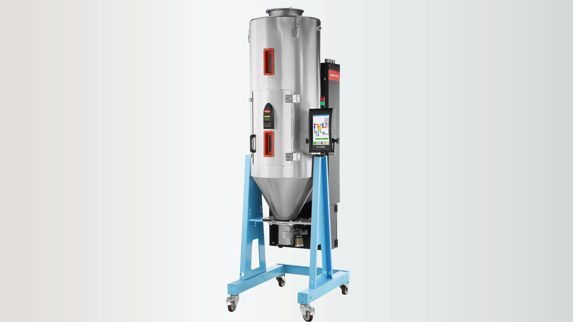 The XC19 is the latest in Moretto's X Comb series of desiccant wheel dryers.