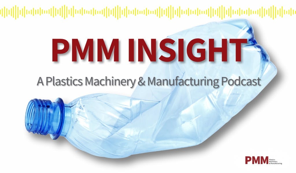 PMM Insight podcast logo with crumpled plastic bottle