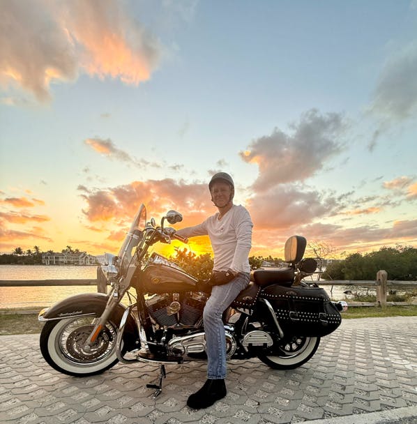 Mark Strachan enjoys traveling and being outdoors.